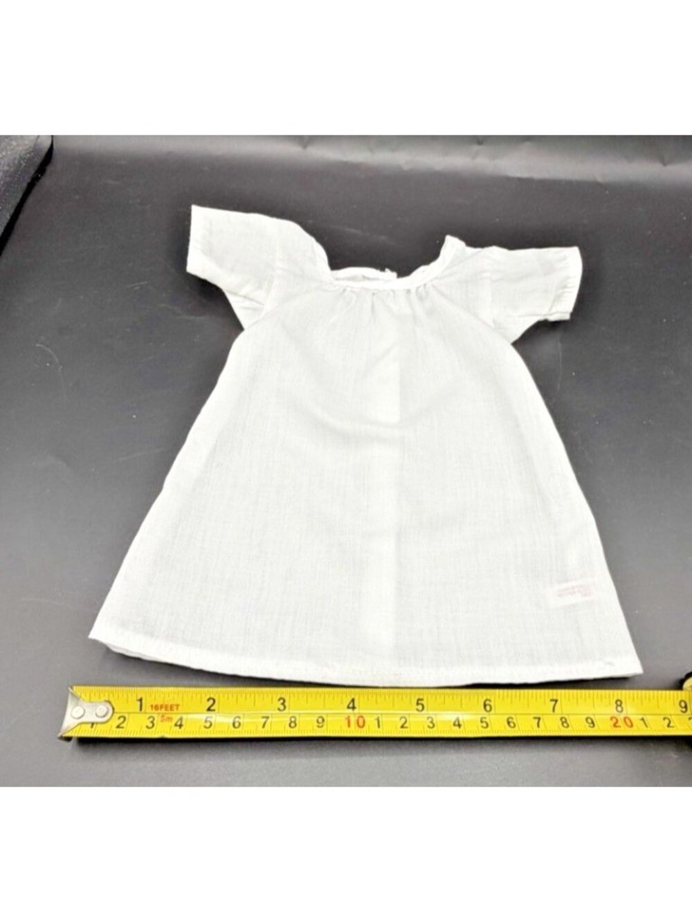 American Girl Felicity Elizabeth White Meet Shift Slip Historical Retro - Picture 6 of 9
